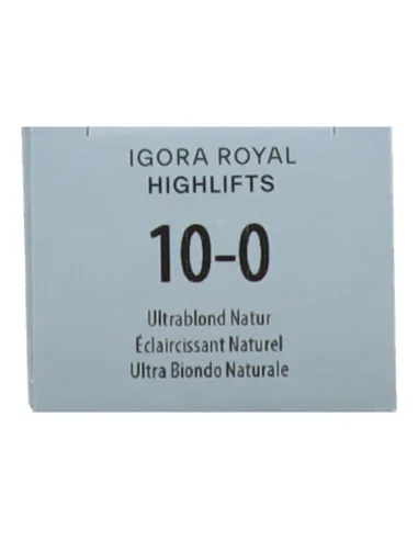 Schwarzkopf Igora Royal Highlifts 10-0 Rubio Platino Natural 60 ml